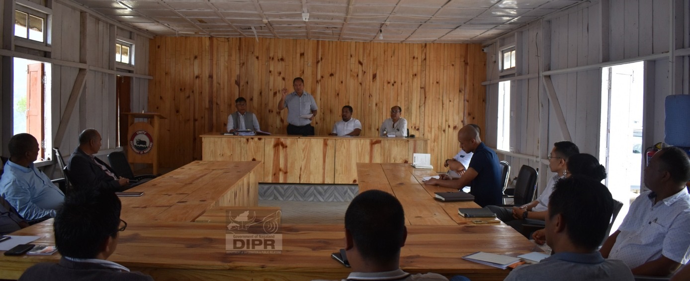 NOKLAK DPDB MEETING HELD DIPR NagalandDepartment of Information